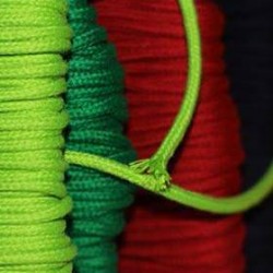 Cotton Cord 3mm 5 Colors x 50 Meter Bundle Package