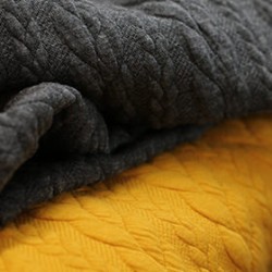 Gebreide Kabel Jacquard Stof Surprise Box 10 x 1 Meter Gebreide Kabel Jacquard Stof Surprise Box 10 x 1 Meter