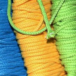 Cotton Cord 5mm 5 Colors x 50 Meter Bundle Package