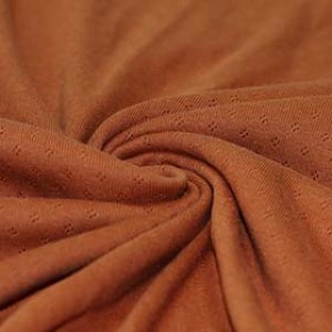Pointelle Cotton Jersey Fabrics