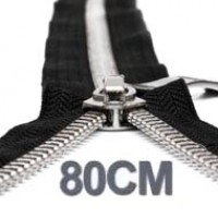 80CM Cerniera Lampo YKK In Metallo 80CM Cerniera Lampo YKK In Metallo