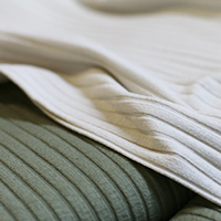 Wide Drop Needle Rib Fabric