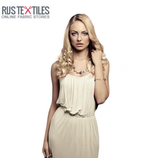 Viscose Jersey Light Beige - (Viscose Jersey Fabric)