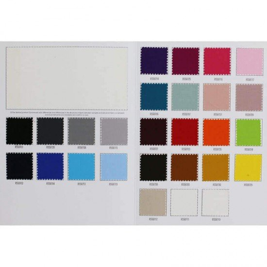 Poplin Cotton Fabric Sample Card