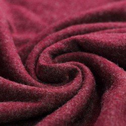 Angora Jersey Fabric Bordeaux