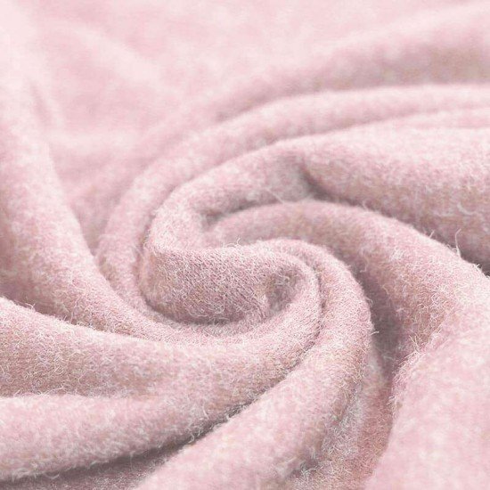Angora Strikstof Nude Pink - (Fashion Stoffer)