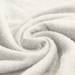 Angora Jersey Fabric Ecru