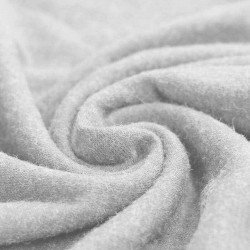 Angora Jersey Fabric Silver Grey