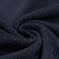 Baby Knit Fabric Cotton Navy
