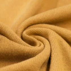 Tessuto A Maglia Per Bambini Di Cotone Ocra