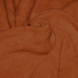 Fleece Katoen Stof (Sherpa) Cognac Fleece Katoen Stof (Sherpa) Cognac