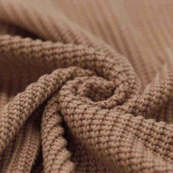 Big Knit Fabric Camel