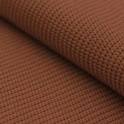 Big Knit Strickstoff Cognac