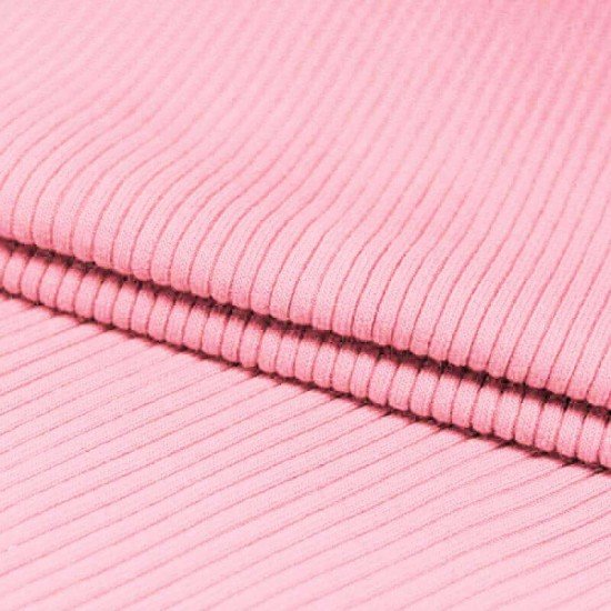 Cuffs Heavy Rib Jumbo Pink - (Cuffs Rib)