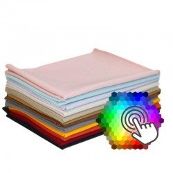 Canvas Fabric 12 Colors 1 Meters Package