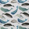 Jersey Cotton Fabric Digital Print - Sea Animals
