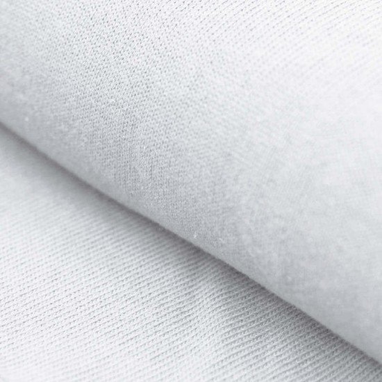 Baby Strickstoff Baumwolle Weiß - (Baby Strickstoffe)