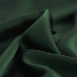 Deluxe Stretch Satin Fabric Dark Green 