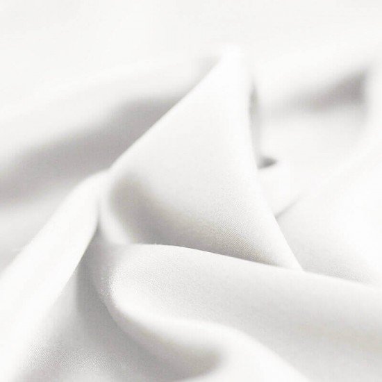 Deluxe Stretch Satin Stoff Ecru - (Deluxe Stretch Satin Stoff)