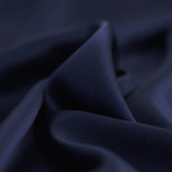 Deluxe Stretch Satin Fabric Navy