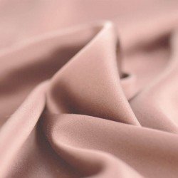 Deluxe Stretch Satin Fabric Nude Pink