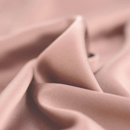 Deluxe Stretch Satin Stoff Nude Rosa - (Deluxe Stretch Satin Stoff)