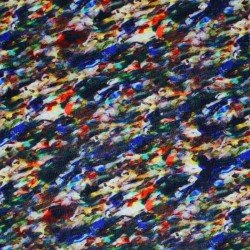 Digital Print Viscose Jersey - Watercolour Spots