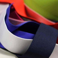 Elastic Tape 40mm 5 Colors x 25 Meter Bundle Package