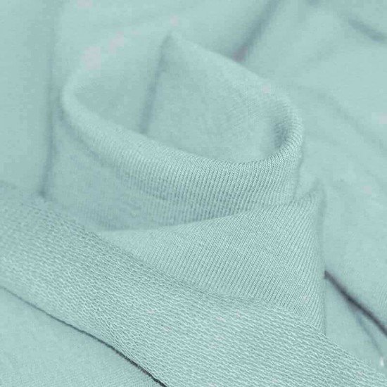 Tissu Sweat Mer Verte - (Tissu Sweat)