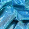 Hologram Lycra Fabric Mystic Aqua