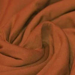Katoenen Jersey Cognac