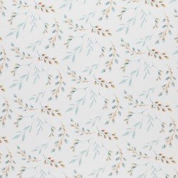 Cotton Poplin Digital Print - Willow Branch