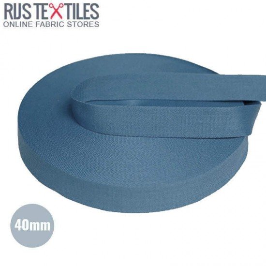 Nastro Di Cotone Cintura Jeans 40mm (Al Metro) - (Nastro Cintura)