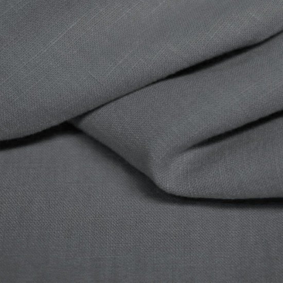 Linen Fabric Grey - (Linen Fabric Washed)