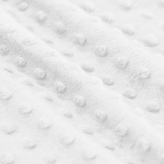 Minky Fleece Fabric White - (Minky Fleece Fabric)