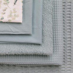 Cotton Poplin Digital Print - Eucalyptus Leaves