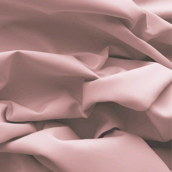 Bomuld Poplin Stof Nude Pink - (Bomuld Poplin Stof)