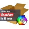 Möbelkordel 5mm 5 Farben x 25 Meter Bundle Paket