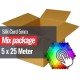 Meubelkoord 5mm 5 Kleuren x 25 Meter Bundel Pakket - (Fournituren)
