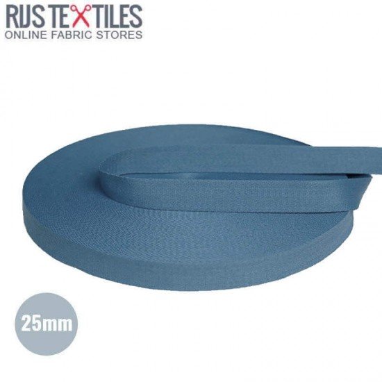 Nastro Di Cotone Cintura Jeans 25mm - (Nastro Cintura)