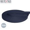 Belt Webbing Cotton Navy 25mm