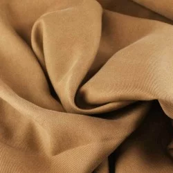 Tencel Twill Stof Camel