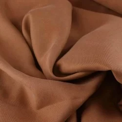Tencel Twill Stof Cognac