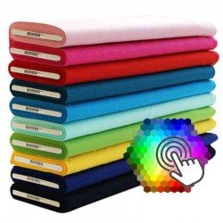 Cotton Jersey Fabric 10 Colors 6 Meters Package