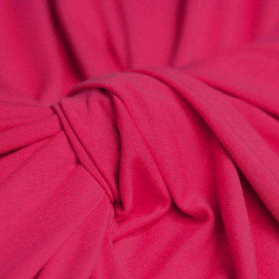 Tissu Viscose Jersey Fuchsia Tissu Jersey Viscose
