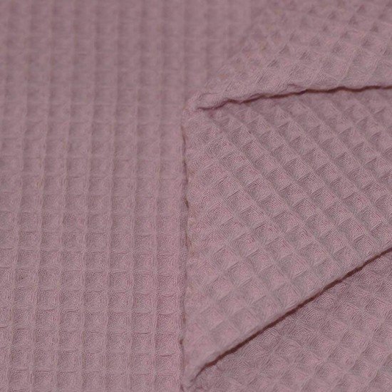 Waffelstoff Piqué Alt Rosa - (Waffelstoffe Piqué)