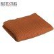 Tissu Piqué Gaufré Cognac - (Tissu Piqué Gaufré)