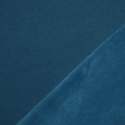 Alpenfleece Sweatshirt Stof Petrol Blauw Alpenfleece Sweatshirt Stof Petrol Blauw