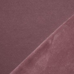 Sweatshirt Fleece Fabric Old Mauve	