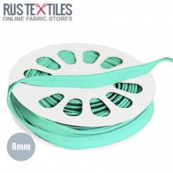 Elastic Piping Tape Mint 8mm 